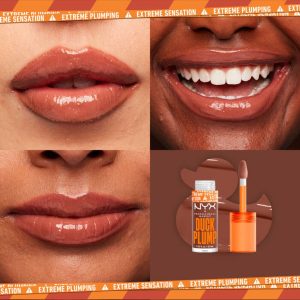 Nyx Professional Makeup Duck Plump High Pigment Lip Gloss Mocha Me Crazy 6.8ml