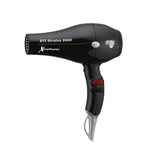 ETI Stratos 6900 Extra Power Επαγγελματικό Πιστολάκι Μαλλιών Black
