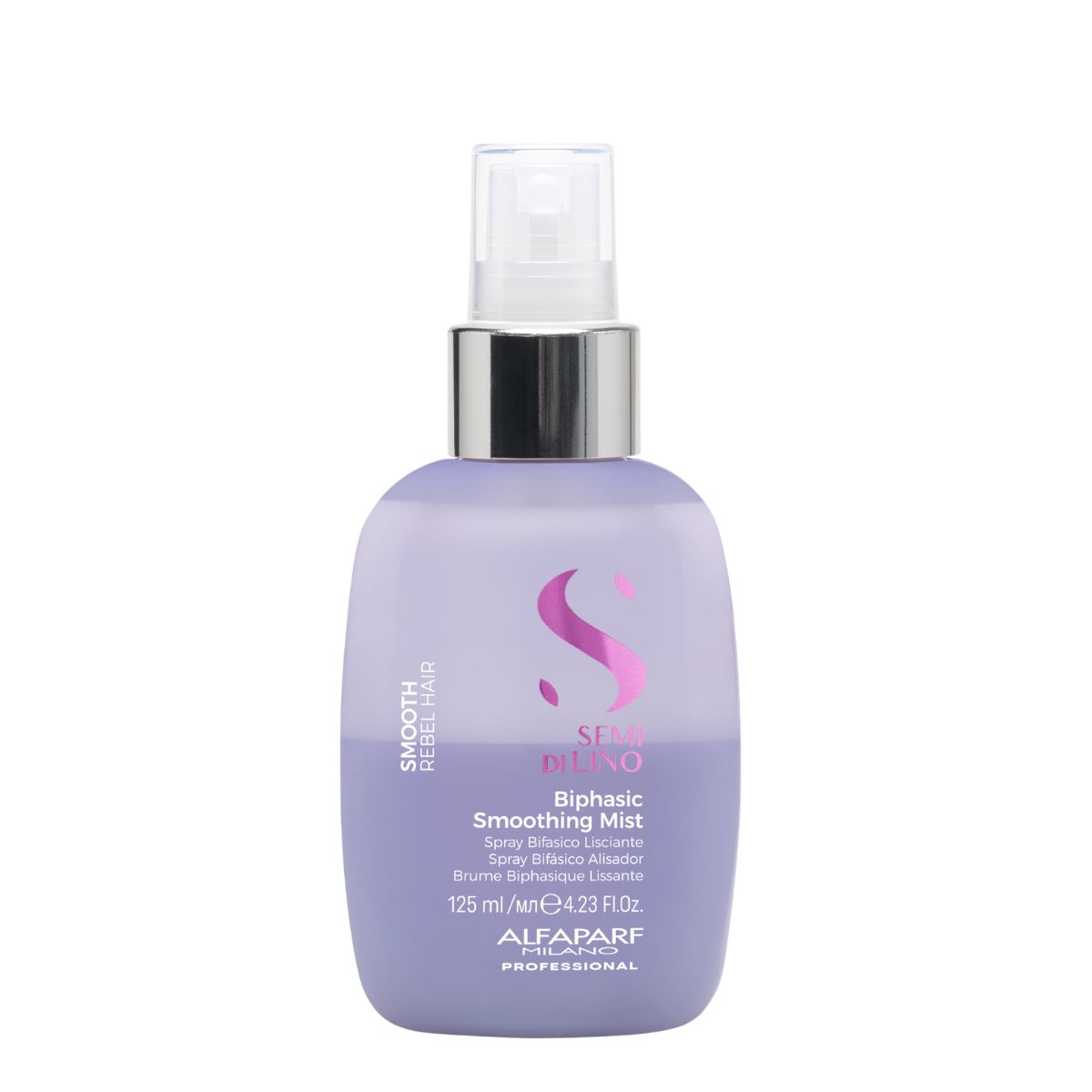 Alfaparf Milano Professional Semi di Lino Smoothing Biphasic Smoothing Mist 125ml Alfaparf Milano Professional Semi di Lino Smoothing Biphasic Smoothing Mist 125ml