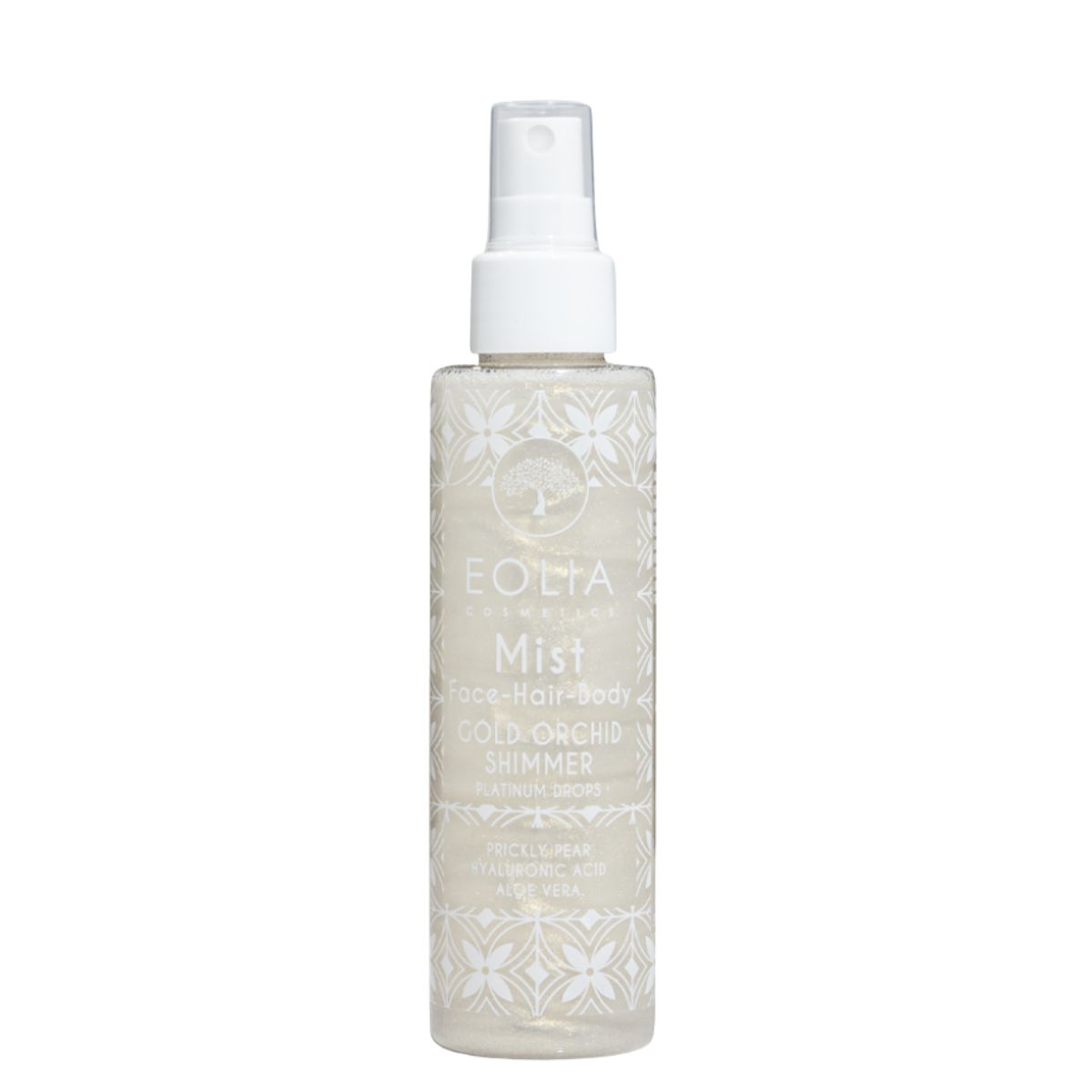Eolia Cosmetics Body Mist Gold Orchid Shimmer Platinum Drops 150ml Eolia Cosmetics Body Mist Gold Orchid Shimmer Platinum Drops 150ml
