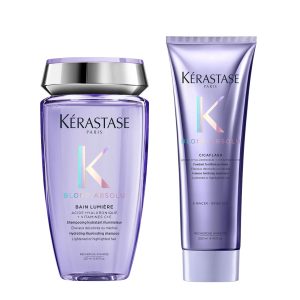 Kérastase Blond Absolu Σετ για Συντήρηση των Ξανθών Βαμμένων Μαλλιών (Bain Lumiere 250ml & Conditioner Cicaflash 250ml)