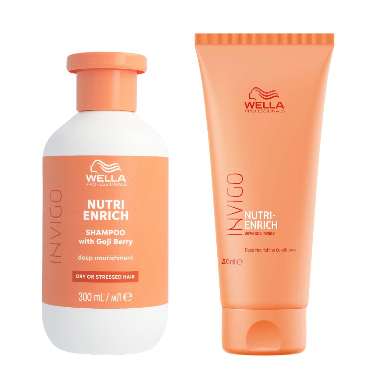 Wella Professionals Invigo Nutri Enrich Deep Nourishing Set (Shampooo 300ml, Conditioner 200ml) Wella Professionals Invigo Nutri Enrich Deep Nourishing Set (Shampooo 300ml, Conditioner 200ml)