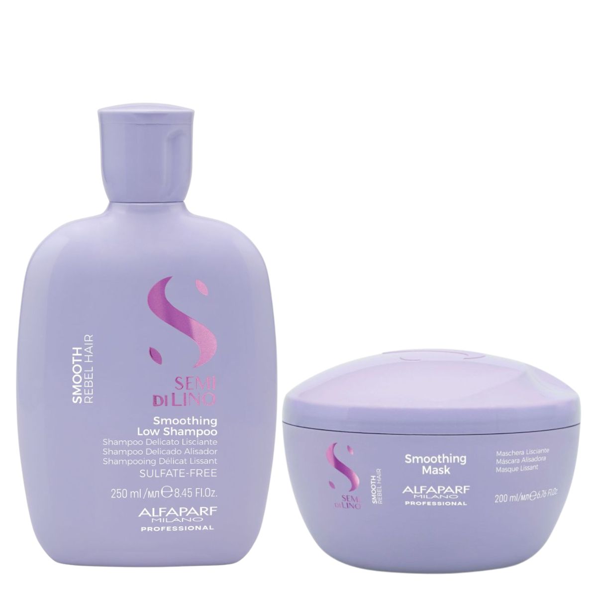 Alfaparf Milano Professional Semi di Lino Smoothing Set (Shampoo 250ml, Mask 200ml) Alfaparf Milano Professional Semi di Lino Smoothing Set (Shampoo 250ml, Mask 200ml)