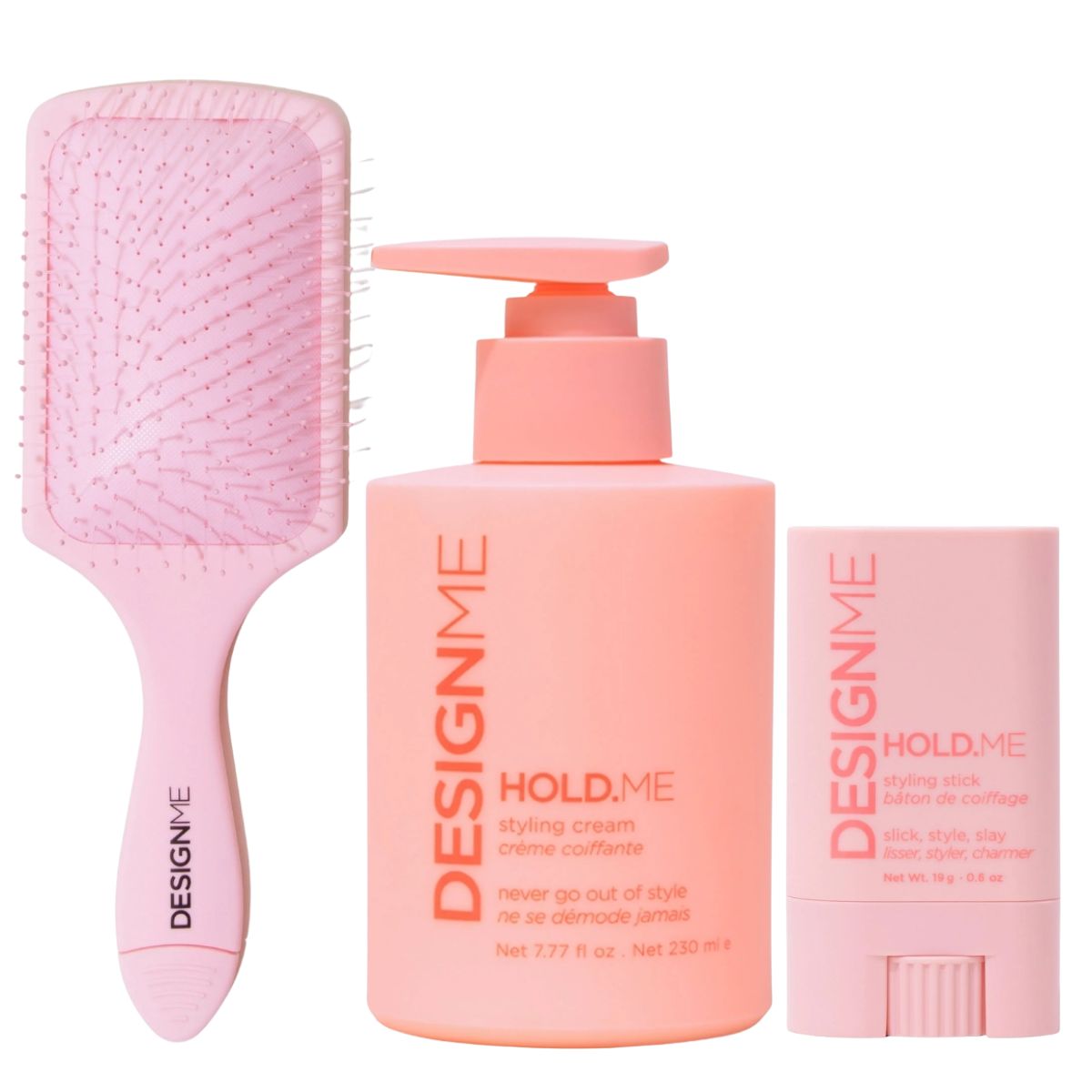 DESIGNME Sleek Pony Set (HOLD.ME Styling Cream 230ml, Styling Stick 19gr, Paddle Brush) DESIGNME Sleek Pony Set (HOLD.ME Styling Cream 230ml, Styling Stick 19gr, Paddle Brush)