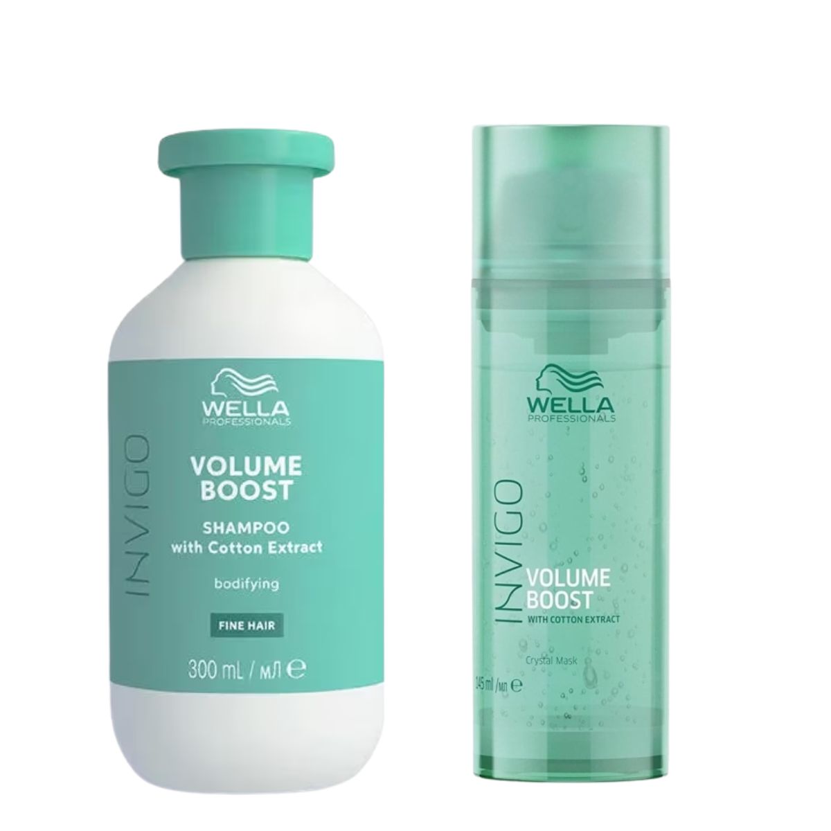Wella Professionals Invigo Volume Boost Set (Shampoo 300ml, Mask 145ml) Wella Professionals Invigo Volume Boost Set (Shampoo 300ml, Mask 145ml)